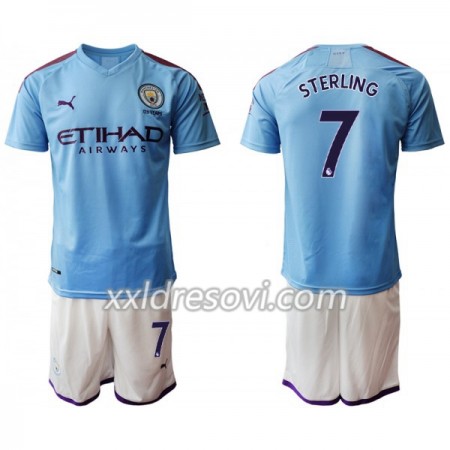 Manchester City STERLING 7 Domaći Dječji Komplet Dresovi za Nogomet 2019-2020 (+ kratke hlače)